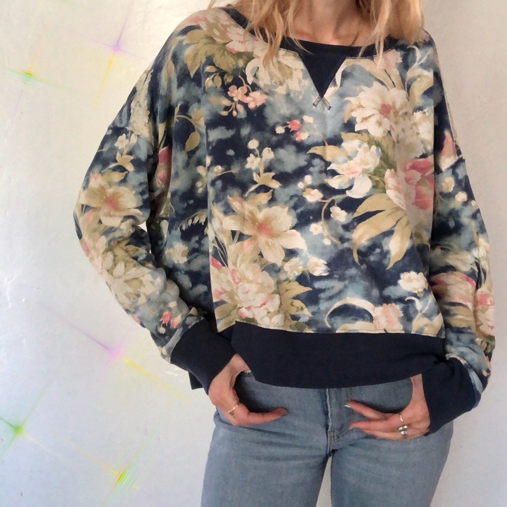 Polo Ralph Lauren floral sweatshirt